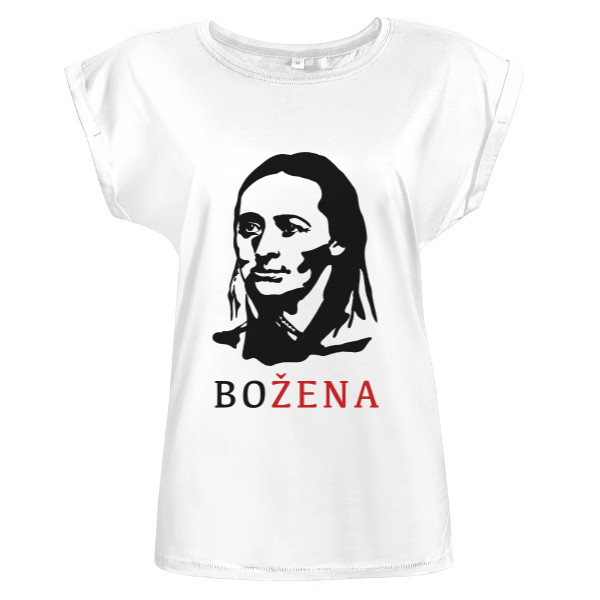 Tričko s potiskem Žena Božena Němcová